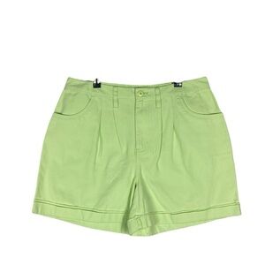 Vans lime green chino shorts